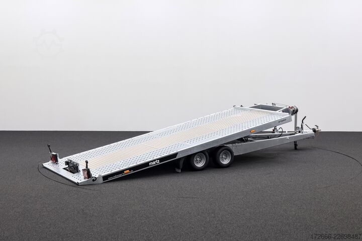 βαν μεταφοράς αυτοκινήτων Martz GT KIPPBAR 480/2 3T | ALUBODEN MITTIG 469X209CM 3000KG AUTOTRAILER