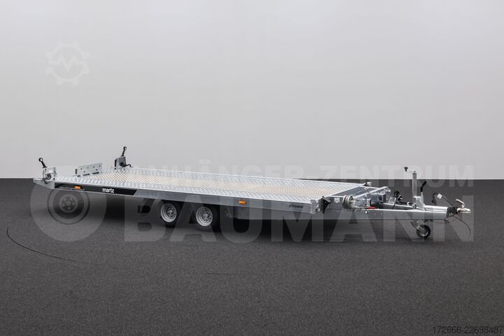 βαν μεταφοράς αυτοκινήτων Martz GT KIPPBAR 480/2 3T | ALUBODEN MITTIG 469X209CM 3000KG AUTOTRAILER