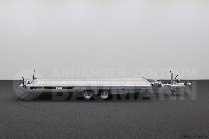 βαν μεταφοράς αυτοκινήτων Martz GT KIPPBAR 480/2 3T | ALUBODEN MITTIG 469X209CM 3000KG AUTOTRAILER