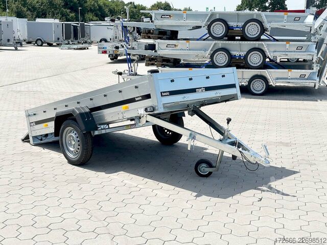  Martz BASIC 264 KIPP 264X126X30CM 750KG TIEFLADER | DEICHSEL KLAPPBAR