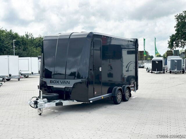  Brian James Trailers BOX VAN - 600-4018-35-2-12-B 419X178X201CM 3500KG KOFFERANHÄNGER | SCHWARZ