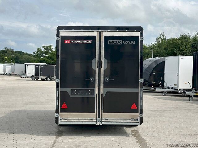  Brian James Trailers BOX VAN - 600-4018-35-2-12-B 419X178X201CM 3500KG KOFFERANHÄNGER | SCHWARZ