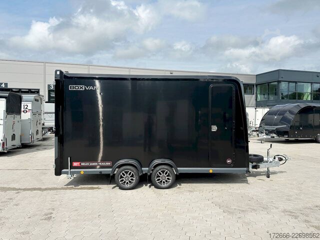  Brian James Trailers BOX VAN - 600-4018-35-2-12-B 419X178X201CM 3500KG KOFFERANHÄNGER | SCHWARZ