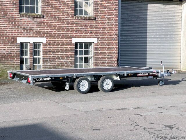  Brian James Trailers CONNECT 476-5021-35-2-12 500X215CM 3500KG HOCHLADER | SCHWARZ