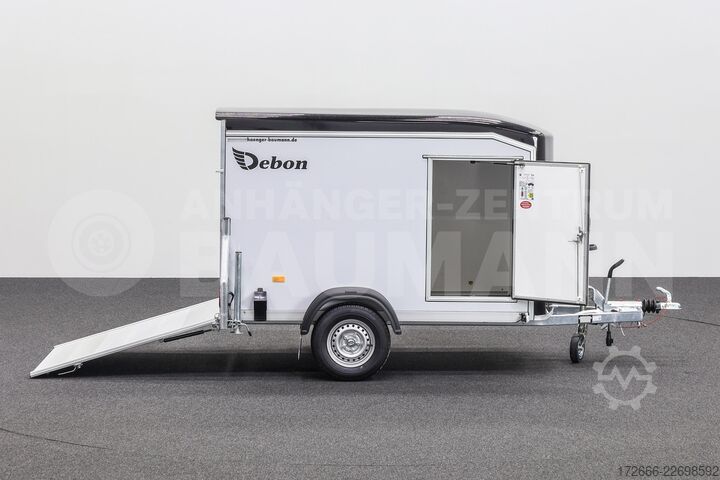  Debon CHEVAL LIBERTE DEBON C255 V2 WABENKERN 1300 KG | SCHWARZ / GRAU + SEITENTÜR