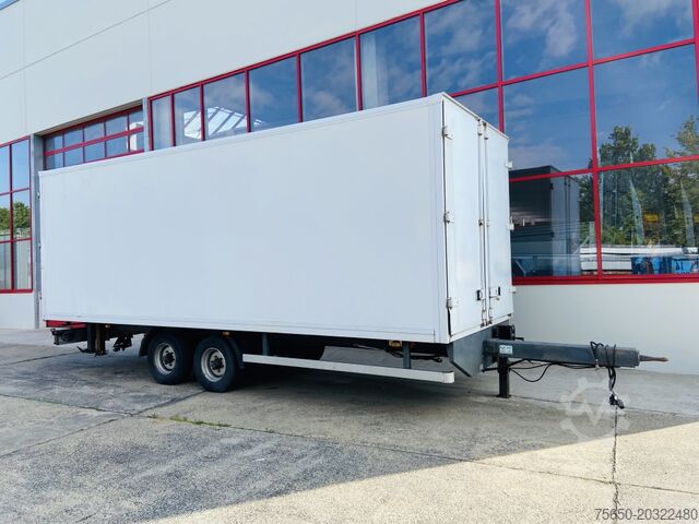 Skåpsläp Tang, Karl K105  Tandem Kofferanhänger vorn Durchladbar