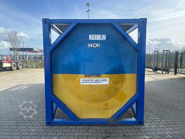 Tank container Welfit Oddy 20FT ISO, 23.820L / 1-COMP.  / IMO 1 / valid 5Y...