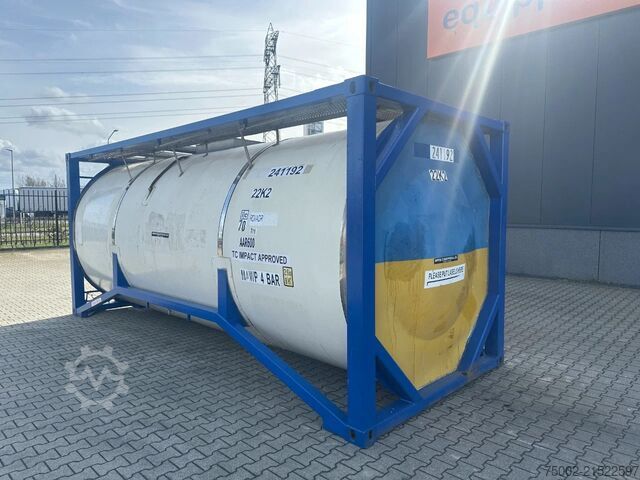 Contenitore cisterna Welfit Oddy 20FT ISO, 23.820L / 1-COMP.  / IMO 1 / valid 5Y...