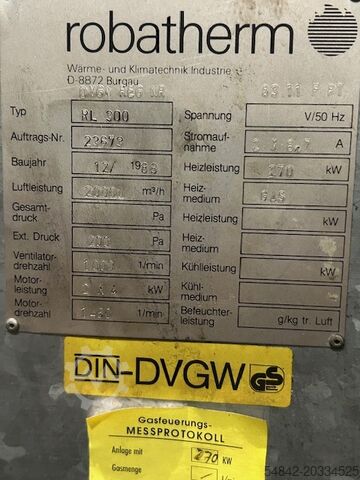 Opvarmningssystem robatherm RL 300