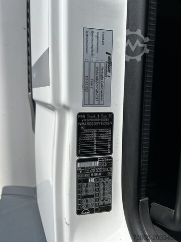 Kølet/frosset transport Man TGM 18.250 / Carrier Koeler -30 gr / Chereau Fr...