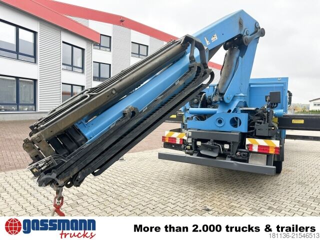Flatbed truck Mercedes-Benz Actros 2741 L 6x4, Twist-Lock ausz. auf 3m,