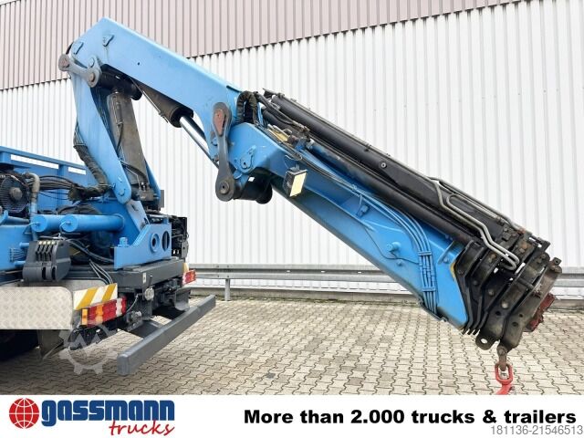 Flatbed truck Mercedes-Benz Actros 2741 L 6x4, Twist-Lock ausz. auf 3m,