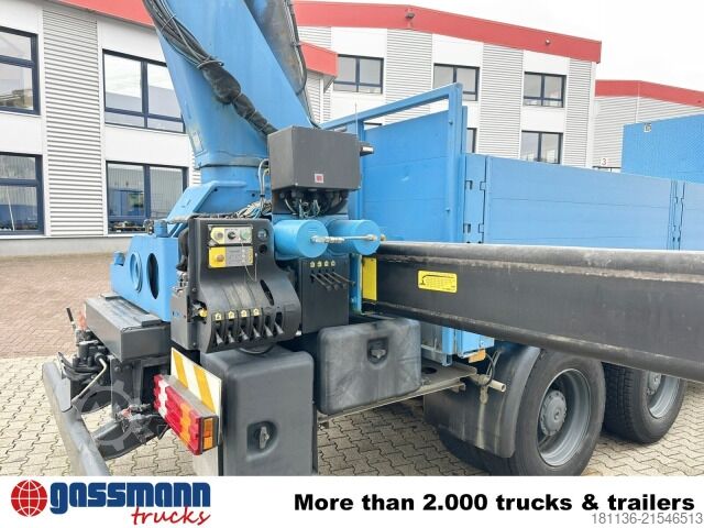 Flatbed truck Mercedes-Benz Actros 2741 L 6x4, Twist-Lock ausz. auf 3m,