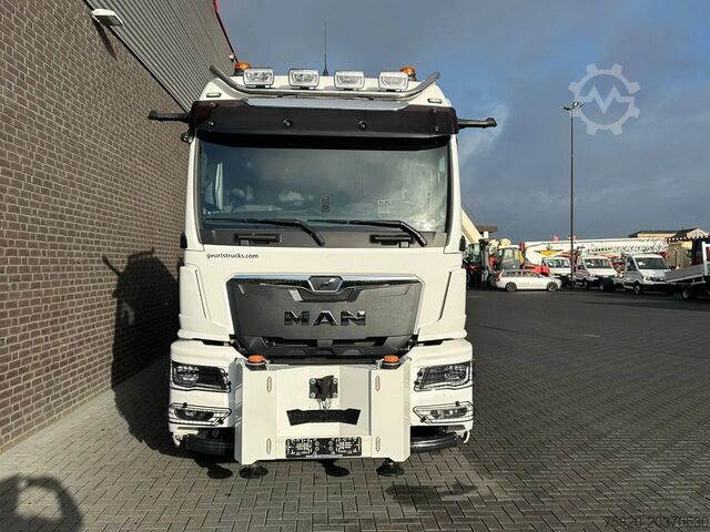 Vrachtwagen met kraan MAN TGS 35.520 OPEN LAADBAK MET EFFER iQ.1400 HP-9 ...