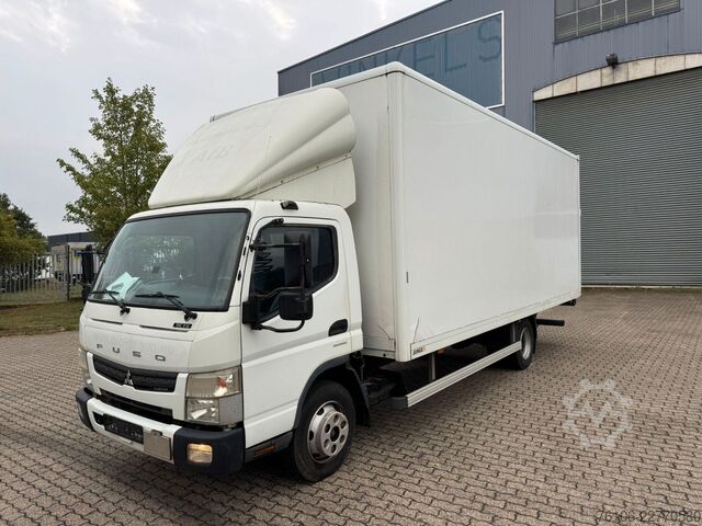 Samochód ciężarowy typu furgon FUSO Canter 7C15 Koffer mit Ladebordwand