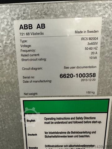 Endüstriyel robotlar ABB IRB6620-150/2.2 IRC5