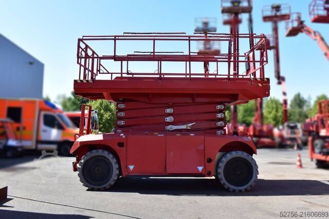 Elevador de tesoura PB Lifttechnik S151-19E4x4, defekt