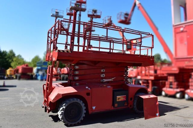 Elevador de tesoura PB Lifttechnik S151-19E4x4, defekt