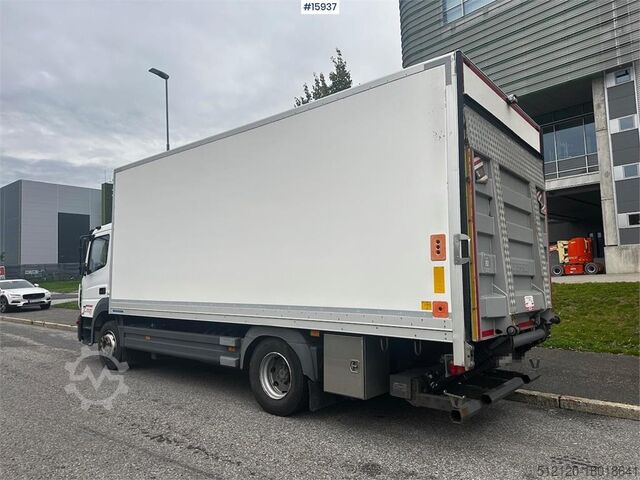 Kufr Mercedes-Benz Atego Truck w/ rear lift.