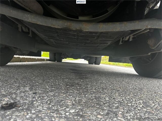 Kufr Mercedes-Benz Atego Truck w/ rear lift.