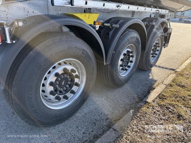 Tipper semitrailer Schmitz Cargobull Tipper Steel half pipe body 24m³