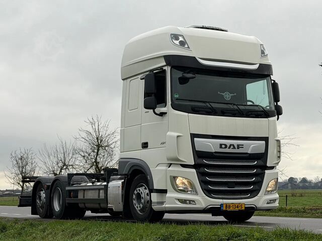 Chassis with cab DAF XF 480 XF480.  10-2021