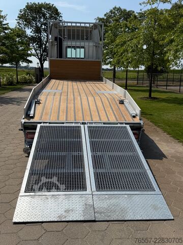 Furgone trasportatore di auto DAF CF 340 CF340.19 EURO6 OPRIJWAGEN.