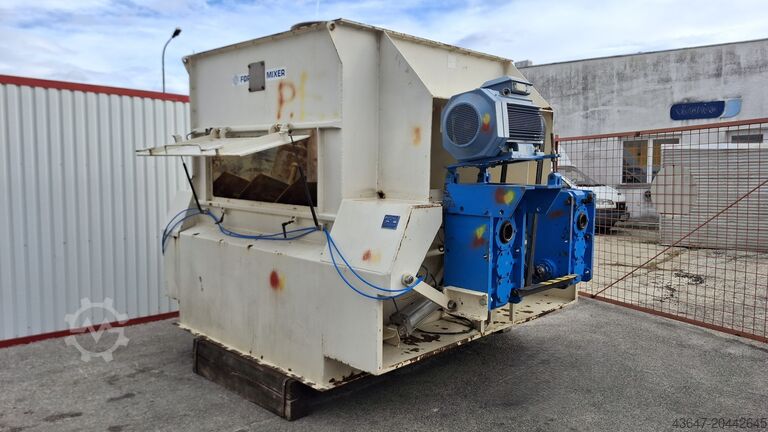 Zweischachtmischer, Paddelmischer 2000 l Halvor Forberg 2000LH