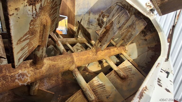 Zweischachtmischer, Paddelmischer 2000 l Halvor Forberg 2000LH