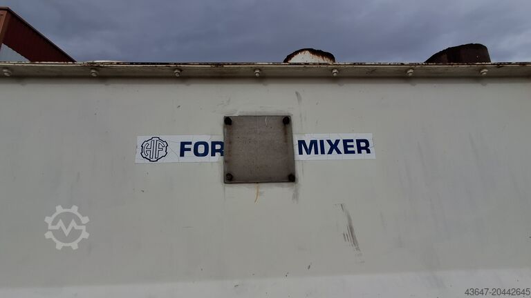 Zweischachtmischer, Paddelmischer 2000 l Halvor Forberg 2000LH