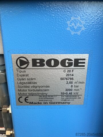 Skruekompressor BOGE C 20 F