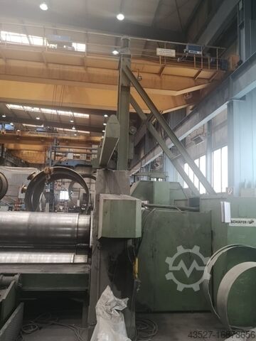 Horisontal bukkemaskine SCHÄFER 4-Walzen Rundbiegemaschine