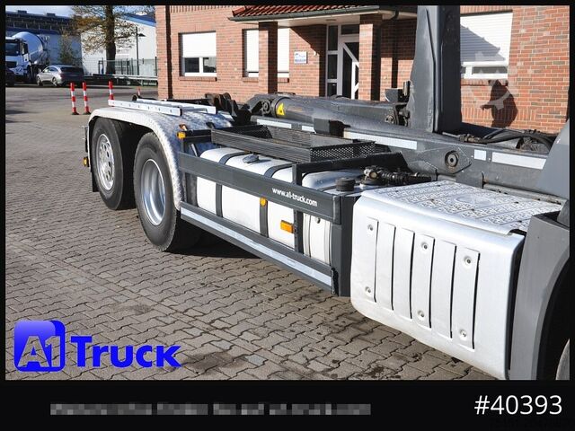 Haakarm vrachtwagen MERCEDES-BENZ Antos 2543, Meiller, Abrollkipper, Lift-Lenkachse,