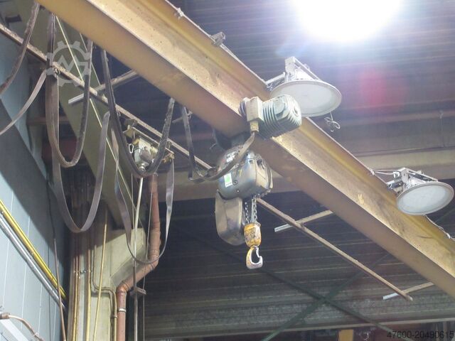 Braț de macara Zasche Demag Kran Drehkran Hallenkran ZHD 500-8 500Kg L 8m Demag PK Kettenzug