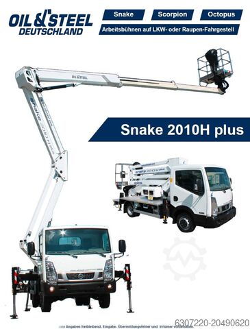 Platforma robocza dla ciężarówek Oil & Steel Snake 2714