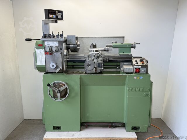 Drejebænk (centerdrejebænk) Schaublin SA 125 C