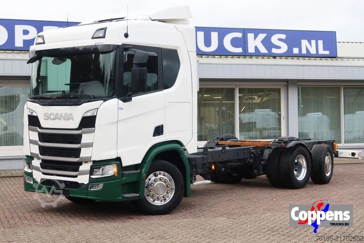 Chassis med førerhus Scania R500 NGS 6x2 Chassis, Stuur lift as