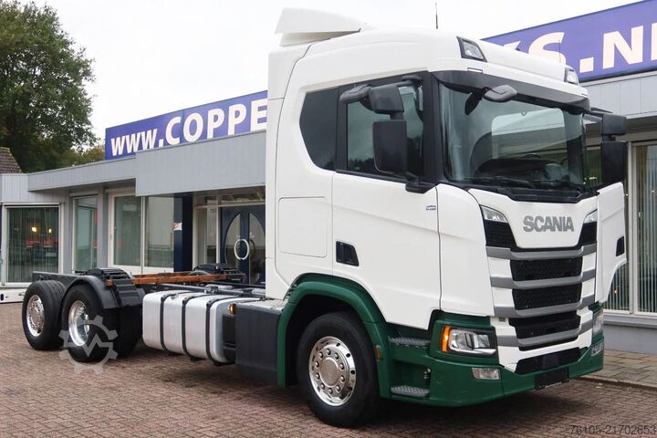 Chassis med førerhus Scania R500 NGS 6x2 Chassis, Stuur lift as