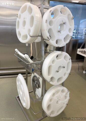 Lijn voor het invriezen en snijden van vlees TVI CBF 1000 / GMS 500