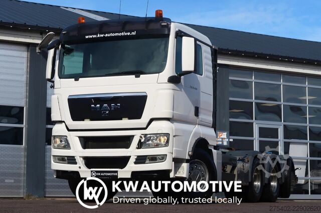  MAN TGX 35.480 8X4-4BL/ MANUAL/ 26T HOOK/ HYVA LIFT/