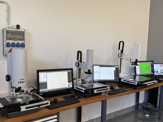 Microscope de mesure HITEC QZW 1, 250 x 170 mm HITEC Messtechnik Messmikroskop QZW 1 M3 Software