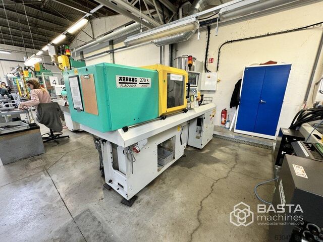 Arburg 270 S 250-60 (1999, Betriebsstunden: 38.035 h) Arburg 270 S 250-60 ( only hours: 38.035 h)