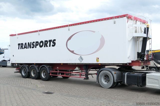 Semi-remorque benne GENERAL TRAILER TF34CZ, Alu, 68m³, Alu-Chassis, Luftfederung