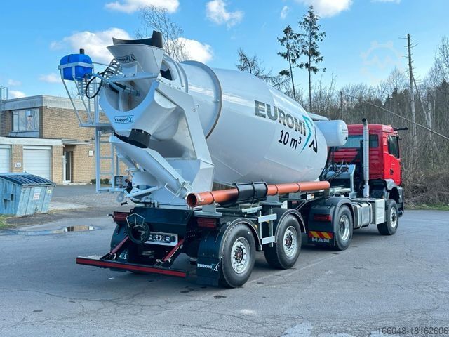 Betongblandarbilar  EUROMIX MTP - 10m³ Betonmischer-Auflieger