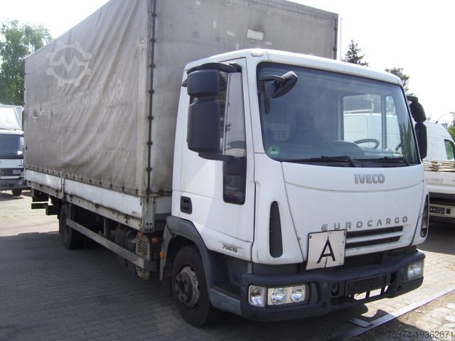 Függönyös furgon IVECO EURO CARGO 75E18 EURO 5