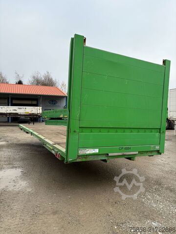 Cserélhető felépítményes pótkocsi Krone BDF 7,45m TOP Zustand Zurringe