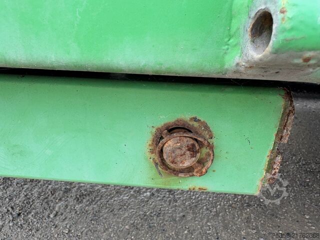 Cserélhető felépítményes pótkocsi Krone BDF 7,45m TOP Zustand Zurringe