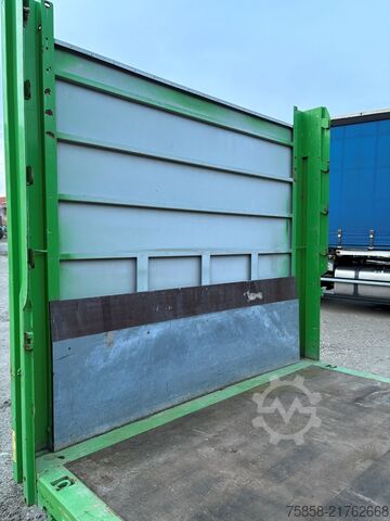 Cserélhető felépítményes pótkocsi Krone BDF 7,45m TOP Zustand Zurringe