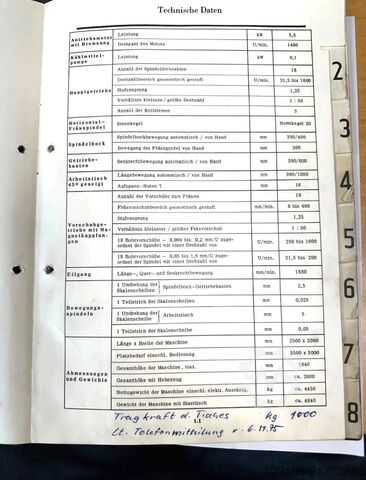 Univerzális szerszámmarógép DECKEL FP 33 DECKEL FP 33