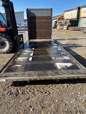 Cserefelépítményes plató Krone Jumbo Plattform 7,82 mit Lochleiste